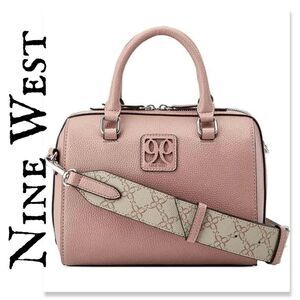 NWOT Nine West Cindi Barrel Satchel